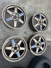 Jdm Ultra-lightweight Rays Volk Racing Te37 4wheels 16x746 5x100 Prius Jdm Ultra-lightweight Rays Volk Racing Te37 4wheels 16x746 5x100 Prius