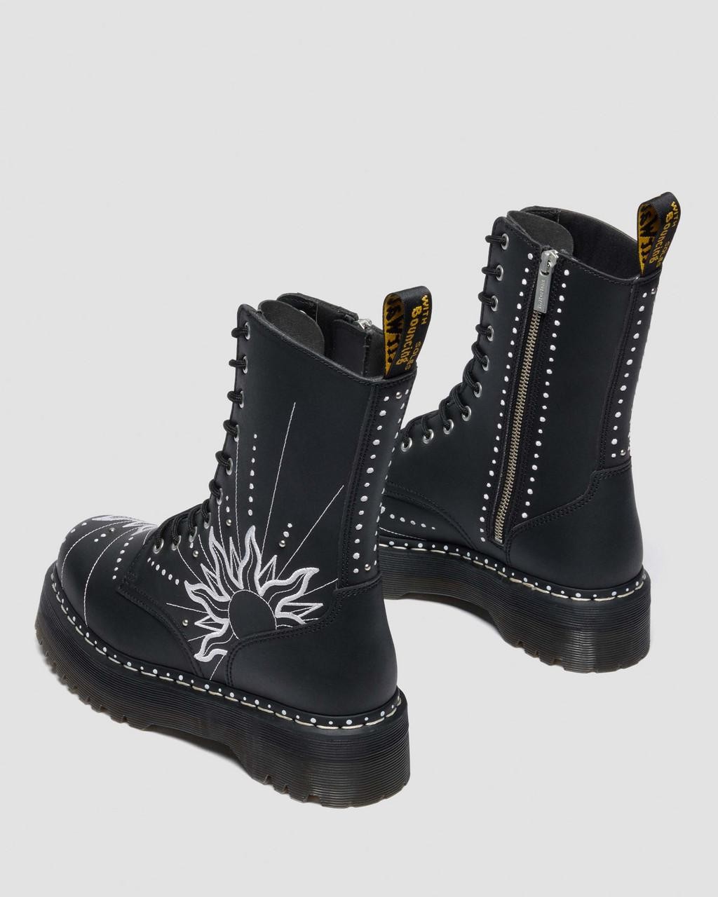 NIB*Womens*Dr. Martens  Jadon  Smooth Boot*Hi Solar Flare*5-11*Black*Doc Martens image 4