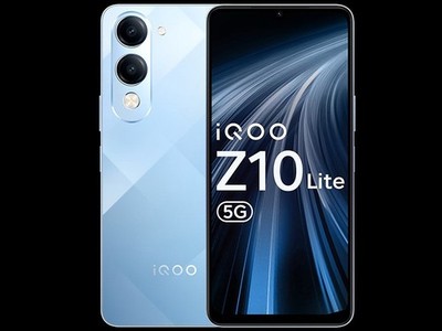 iQOO Z10 Lite 5G (Titanium Blue, 6GB RAM 128GB) Dimensity 6300 5G Global Version