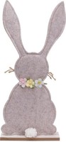 Trendline Dekofigur Osterhase 50 Cm Braungrau Osterdeko Hasendeko Dekohase