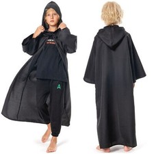 Jedi Cloak Sith Knight Anakin Skywalker Cosplay Kids Hooded Robe Full Length Boy