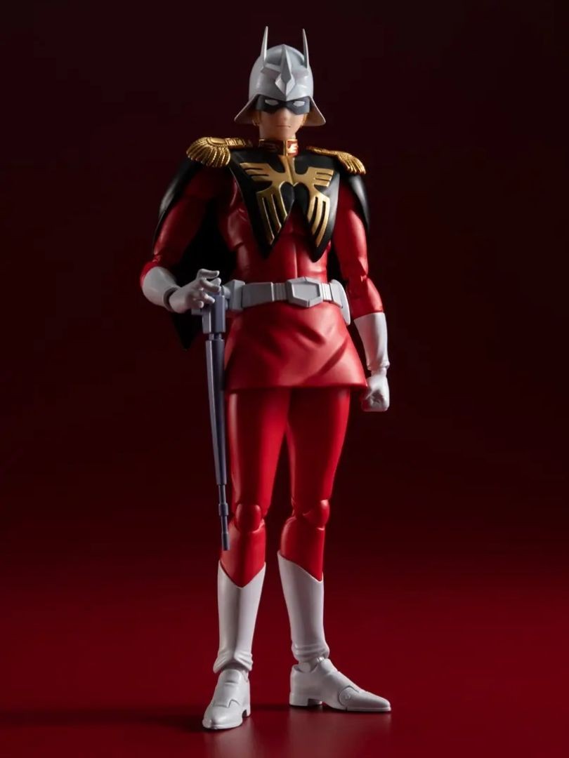 Bandai Tamashii Nations Mobile Suit Gundam S.H.Figuarts Char Aznable Action Figu