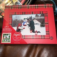 Hallmark Recordable Pop-Up Album Holds 10  4x6 Photos 