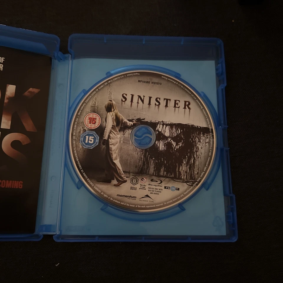 Sinister Bluray - Horror - Ethan Hawke (Slipcover) - Image 3 of 3