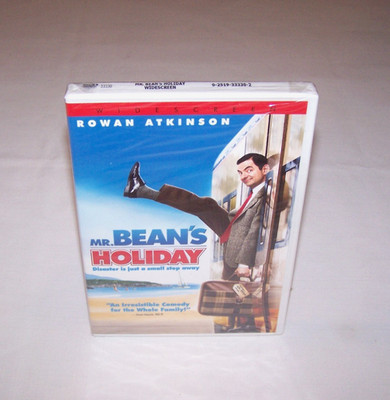 Mr. Bean's Holiday (DVD, 2007, Widescreen) New Sealed