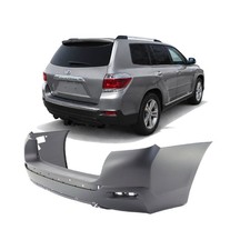 2011-2013 Toyota Highlander Hybrid Primed Rear Bumper Cover To1100289 521590e907