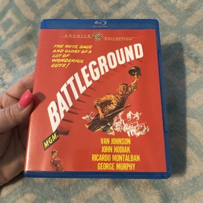 Battleground (1949) Blu-ray - Van Johnson, John Hodiak. Warner Archive.