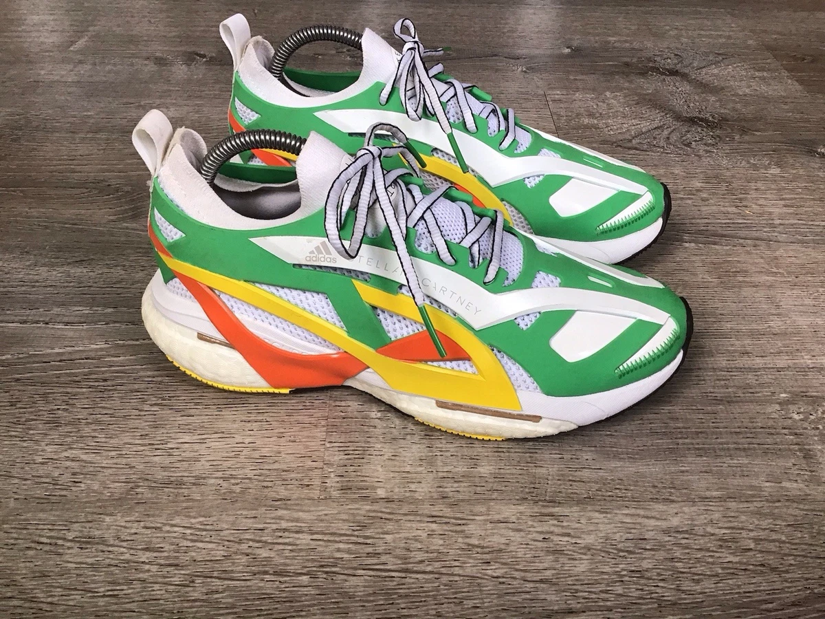 Stella McCartney x adidas SolarGlide Green Impact Orange W for