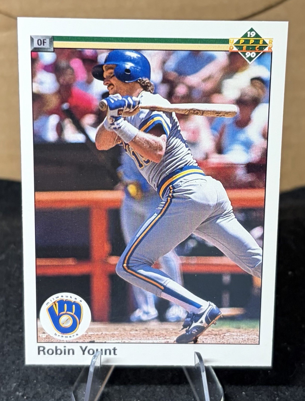 Robin Yount 1990 Upper Deck #567 Brewers