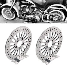 11.5    Front  Rear Rotors Set for Harley Softail Sportster Dyna Disc Front  Re