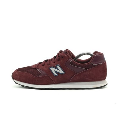 New Balance Herren ML393AD Sneaker Burgunderrot Wildleder Low-Top 393 EU 42