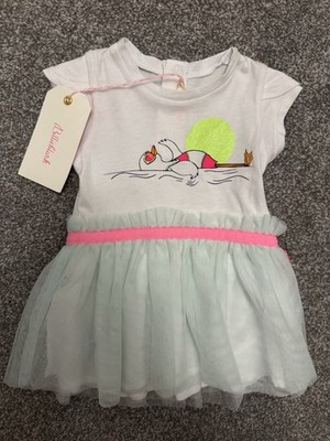 Billieblush Mädchen Kleid 0-3 Monate Tutu-Stil Rock brandneu mit Etikett