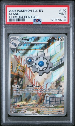 Klang graded PSA 9 for sale on eBay