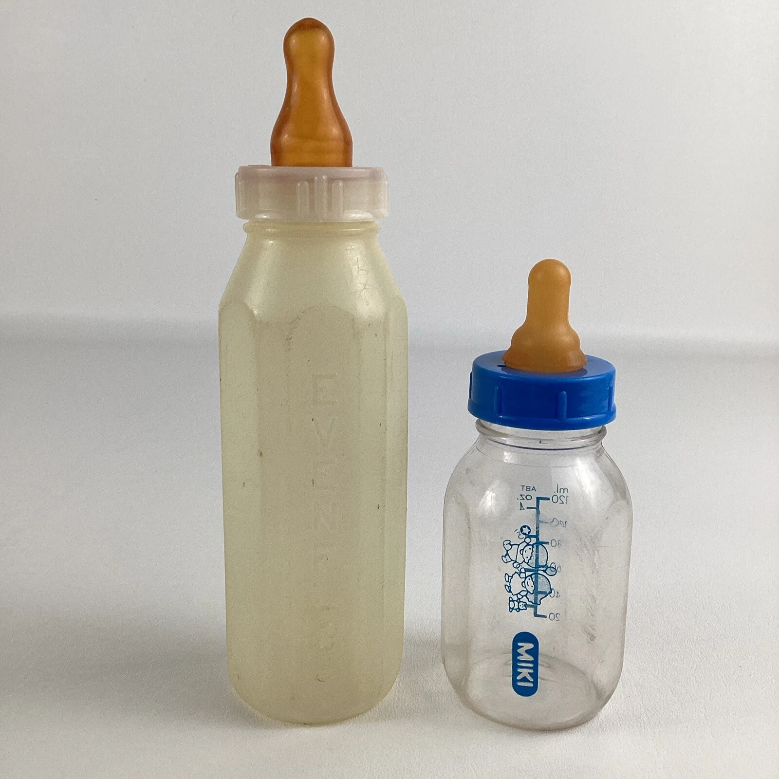 Baby Bottles Infant Feeding Mixed Lot 4 8 Oz Ring Caps Brown Nipple Vintage 90s
Opens in a new windo
