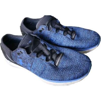 Under Armour Shoes Mens 11.5 Charged Bandit 3 Running Sneakers 1295725-907 Blue