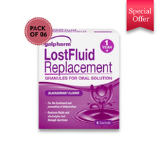 Galpharm Lost Fluid Replacement Granules 6&rsquo;s
