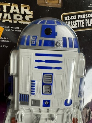 Star Wars R2 D2 Personal Cassette Player by Tiger 1997 for sale