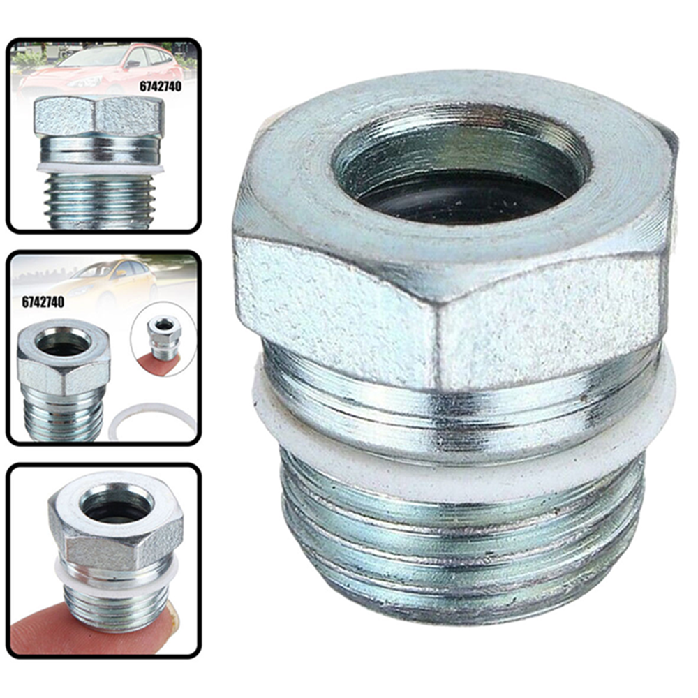 2Pcs Power Steering Pump Union Nut F33C-3F656-BA For Ford