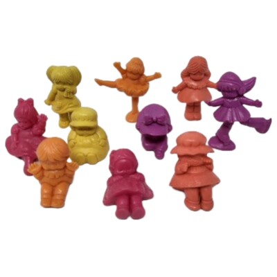 C.U.T.I.E. Vintage 1986 Miniature Babies Doll Figures Mattel Japan Lot 10