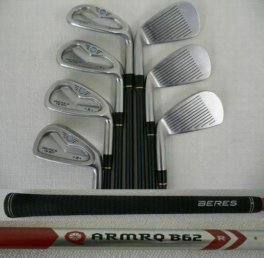 HONMA BERES TW901 7PC CAVITY BACK IRONS SET R-FLEX 1-STAR GOLF 