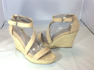 Charles By Charles David Beige Wedge Espadrilles Platform  display picture 1