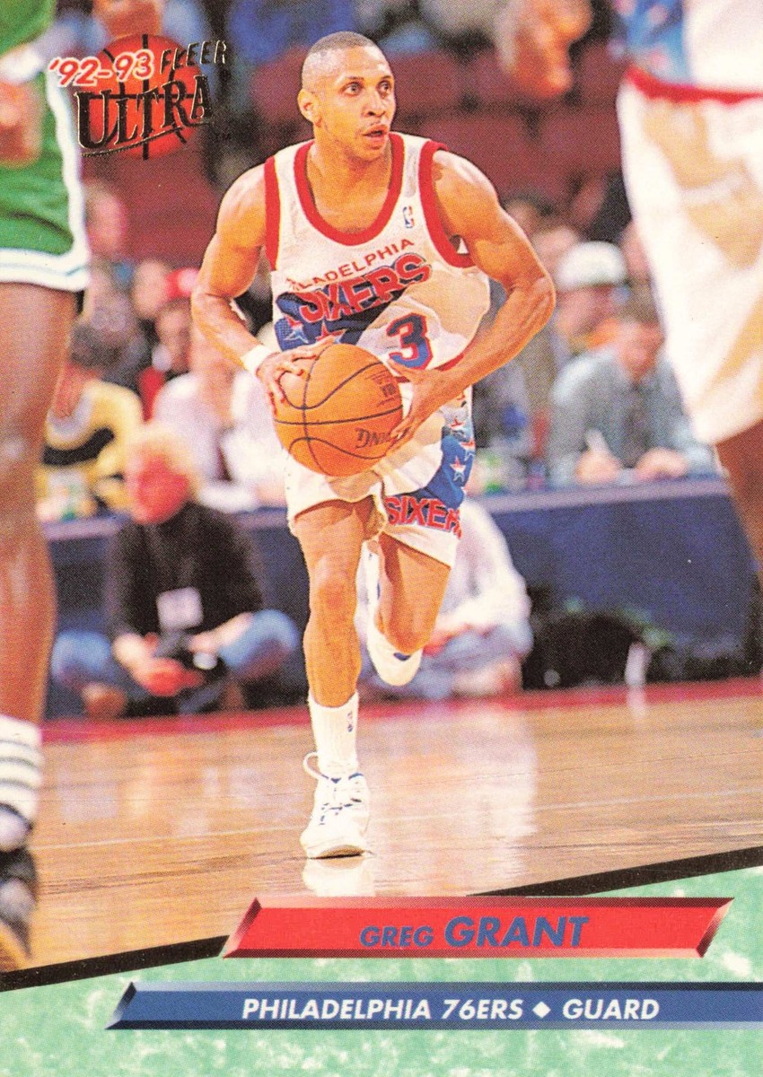 Greg Grant 1992 Ultra #331 Philadelphia 76ers | eBay