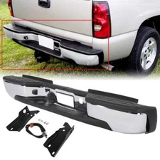 Chrome Rear Step Bumper Chevy Silverado 2500 HD 3500 For 1999-2007 Complete
