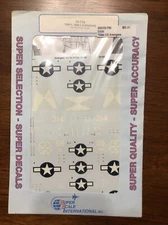 Superscale Decals 72733 1/72 scale TBM-1, TBM-3 Avenger decals