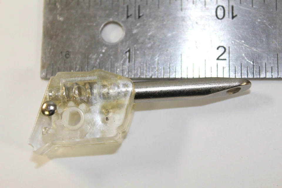 1" Mini Blind Replacement Tilt Mechanism Metal Wand/Cord Tilter 1/8" D Hole PAIR - Image 3 of 4