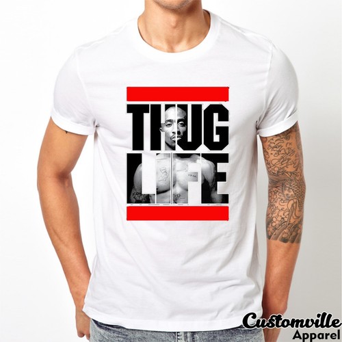 Tupac Thug Life T-Shirt 2Pac All Eyez 