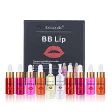 lippen ampulle serum starter set semi-permanent bb lip gloss getöntes pigment