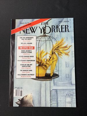 The New Yorker Magazine September 2008 - Marc Jacobs, Max Factor
