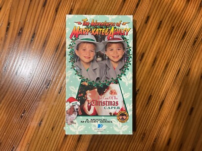 The Adventures of Mary-Kate Ashley The Case of the Christmas Caper 1995 CA VHS