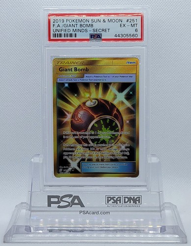 Giant Bomb graded PSA 6 for sale on eBay