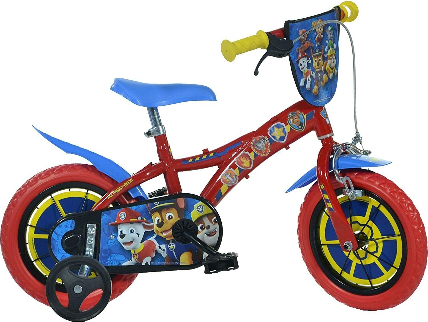 Dino Bikes 612L-PW Paw Patrol Bike Rosso 30,5 cm