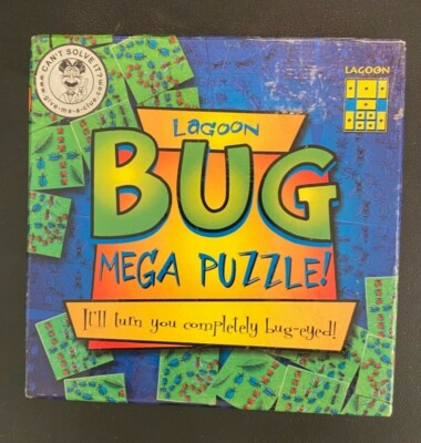 Lagoon BUG MEGA PUZZLE 36 Tiles PERPLEXING Brain teaser STEM