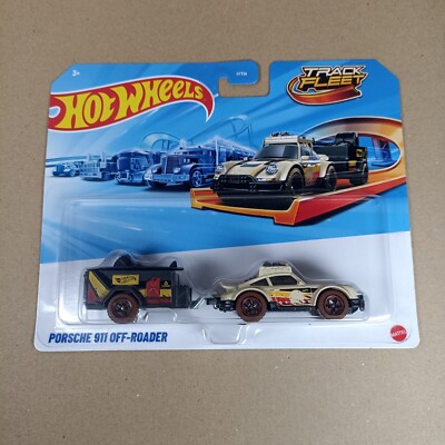 2024 Hot Wheels Track Fleet Porsche 911  Off Roader - In Hand 