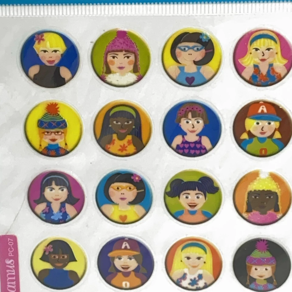 Stickopotamus 36 наклеек «Подруги» для фотобезопасности - Изображение 4 из 4