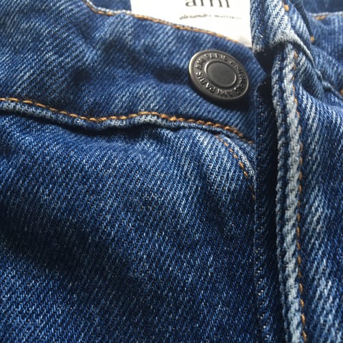 ami alexandre mattiussi Dark Wash Alex Fit Denims Size 28x28 - Picture 2 of 15