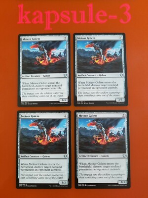 4x Meteor Golem | Commander Legends | MTG Magic Cards