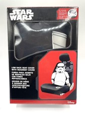 New Front Lowback Seat Cover Disney Star Wars Storm Trooper Galactic Empire 
