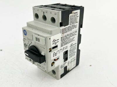 Allen Bradley 140M-C2E-B10 Circuit Breaker Motor Protector 0.63-1.0A Range