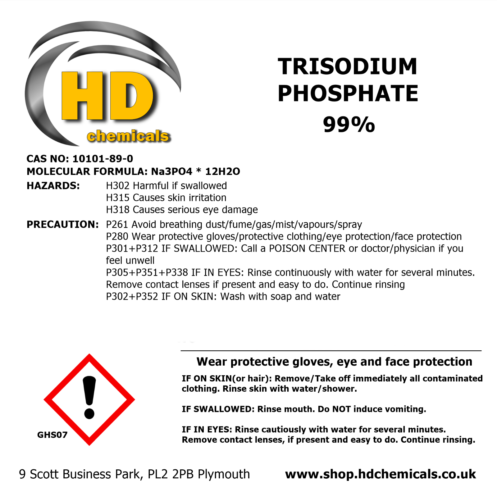 Trisodium Phosphate TSP Degreaser Paint Cleaner Paint Remover UK Seller