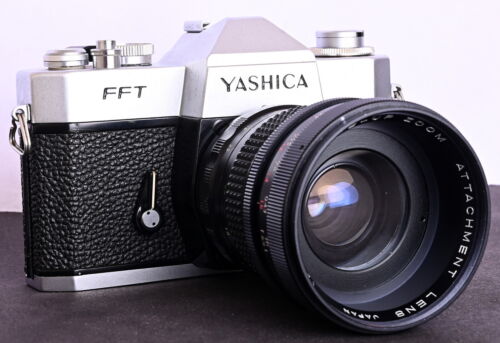 Yashica FFT Mechanical 35mm Film SLR c/w PORST 35mm f/2.8 Lens & Close-up Kit - Picture 3 of 11