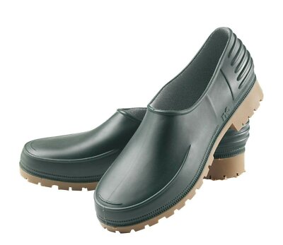SCARPE DA GIARDINO ORTO TERRENO IN PVC CON TACCHETTO VERDE CARRARMATO  (33807V) | eBay