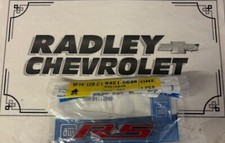 NEW GM OEM 17-23 CAMARO REAR BUMPER COMPONENTS- NAMEPLATE GMC 84515648