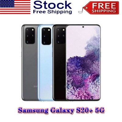 New Sealed Samsung Galaxy S20+ 5G G986U 12+128GB Unlocked AT&T Verizon T-Mobile