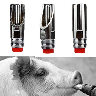 Animal Pig Nipple Automatic Waterer Sheep Drinker Water Feeder