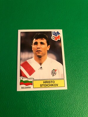 325★サッカー★hristo stoichkov★prostars★フィギュア 2023-24 Panini Select FIFA Hristo Stoichkov Autographed Barcelona