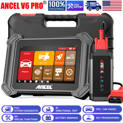 Automotivo Car Diagnostic Tool OBD 2 Scanner Active Test IMMO Keys Bluetooth ABS